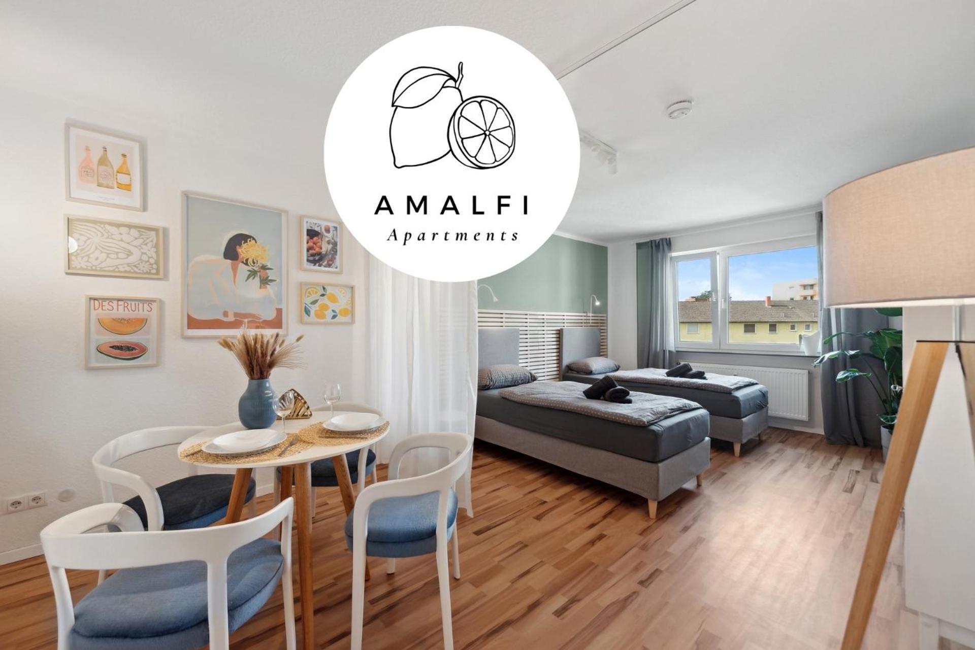 Amalfi Apartments A01 - Gemuetliche 2 Zi-Wohnung Mit Boxspringbetten Und Smart Tv Kaiserslautern Bagian luar foto